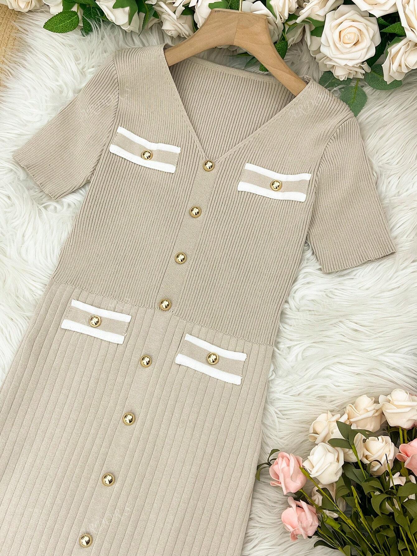 Robe Élégante en Maille VELINE