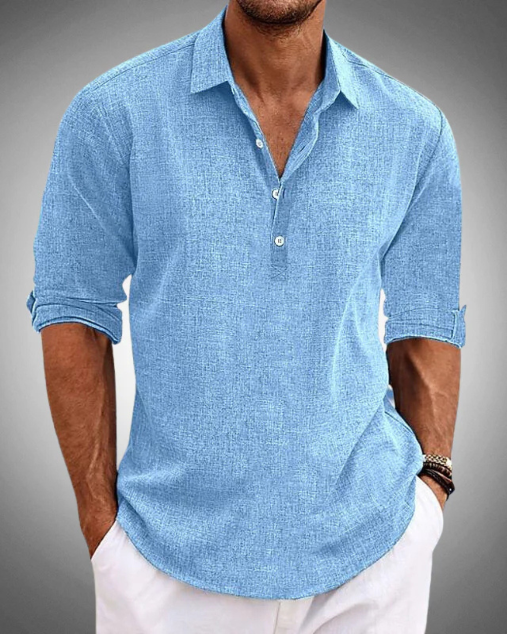Chemise en coton classique COVE