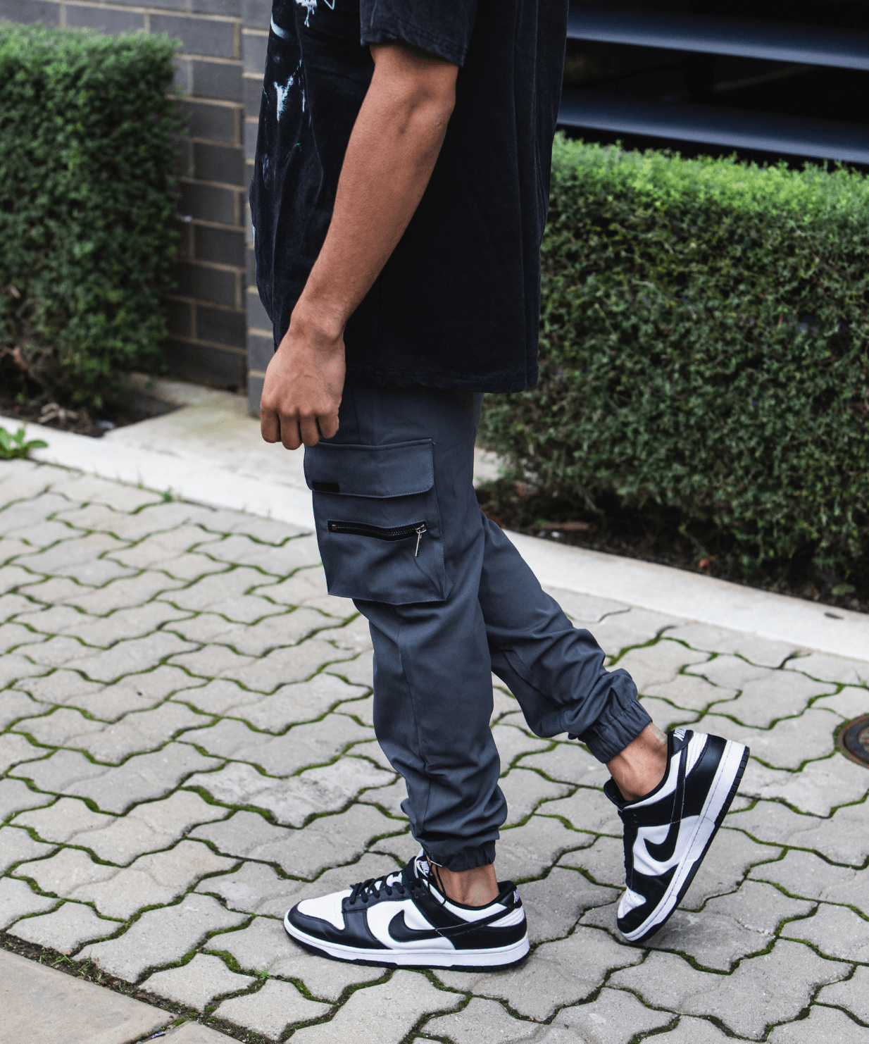 Pantalon cargo charbon - Version 2 : confort et utilité améliorés