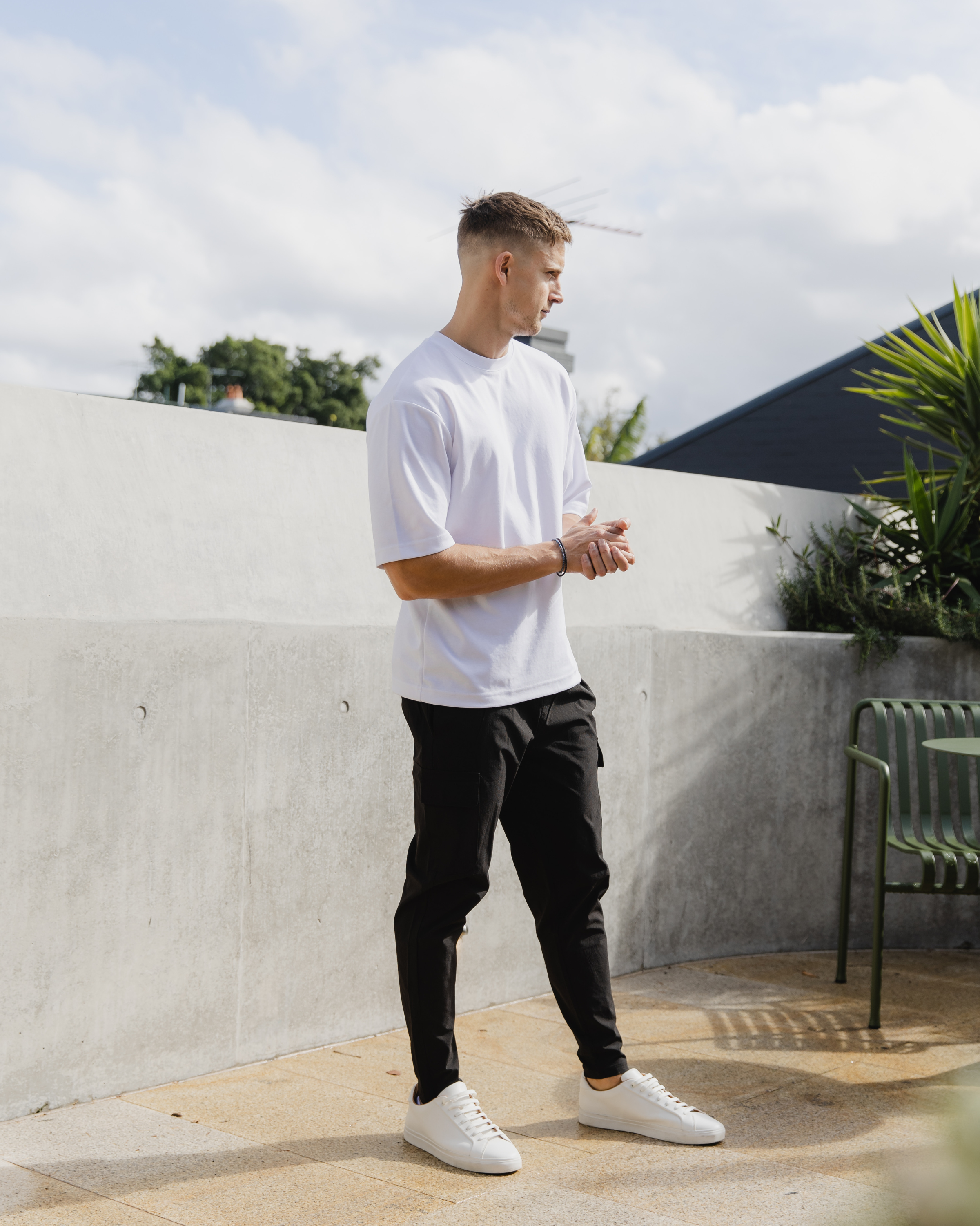 Pantalons cargo noirs - élégants et durables