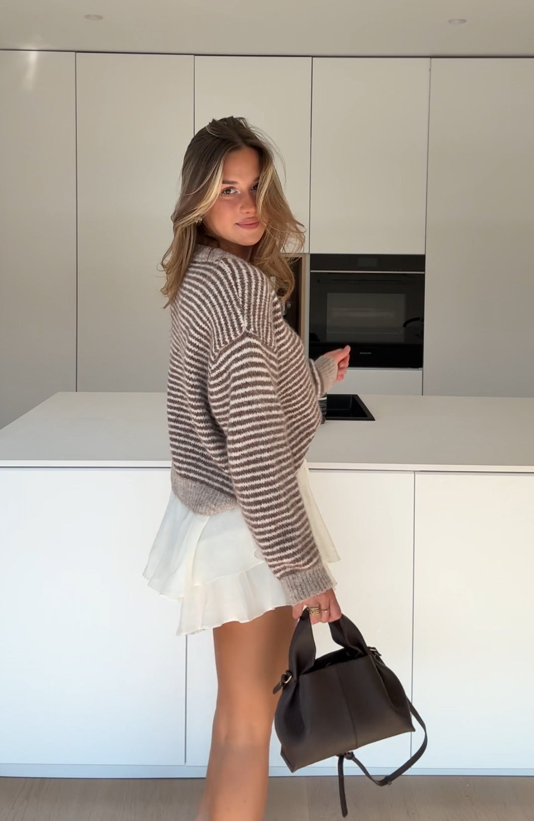 ELO Gilet Doux à Rayures