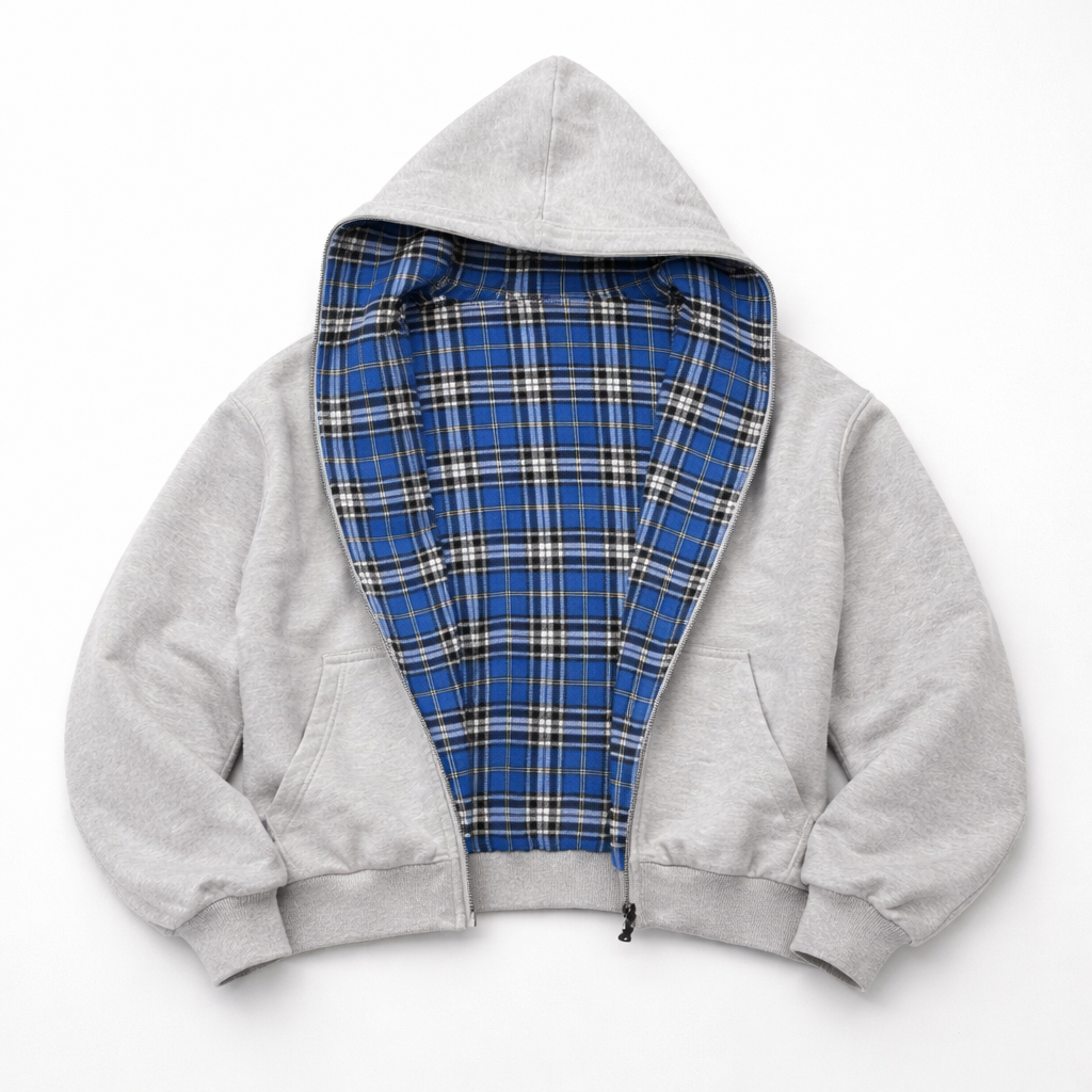 Sweat à capuche ZYNK double face