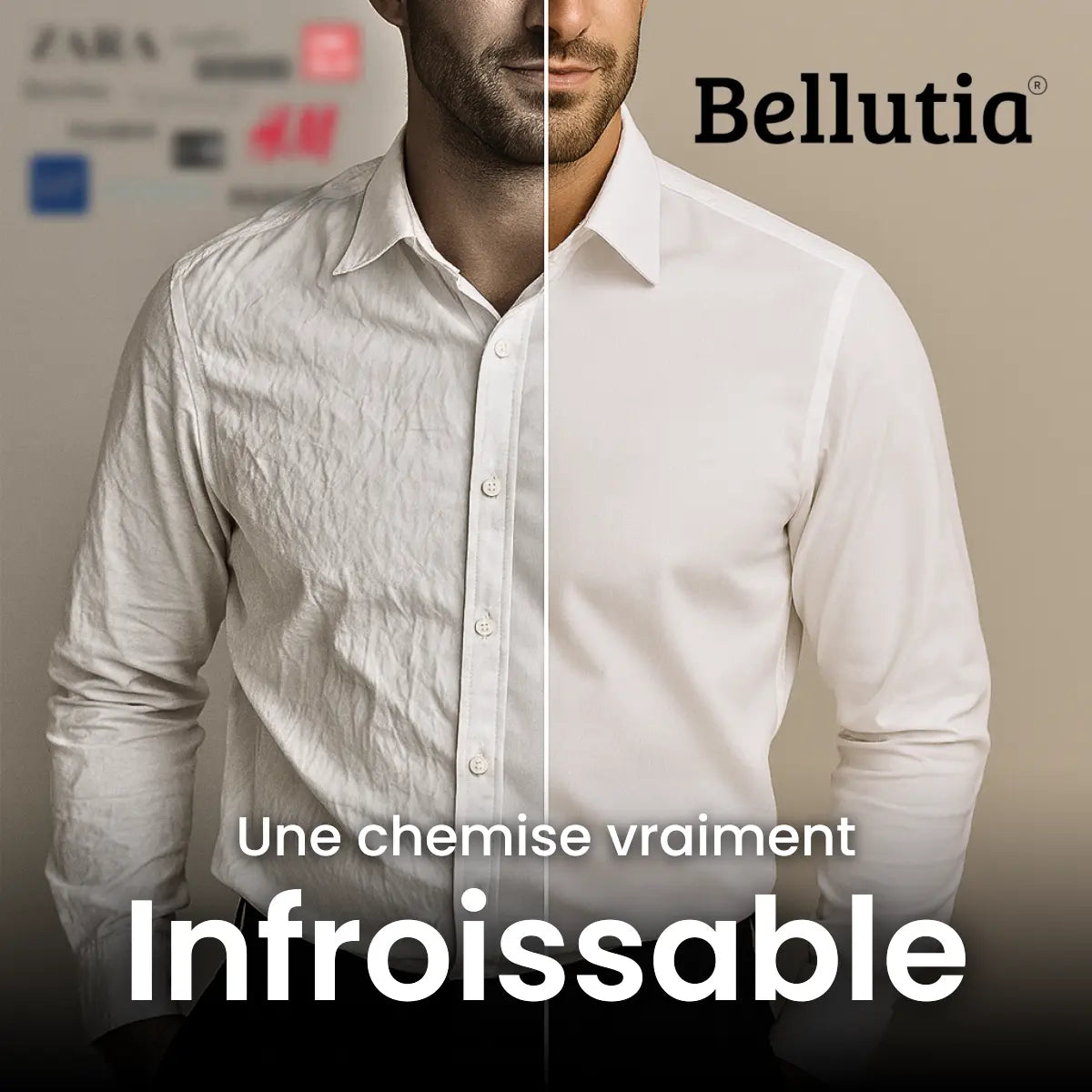 Chemise ÉCLAT Infroissable Coupe Slim