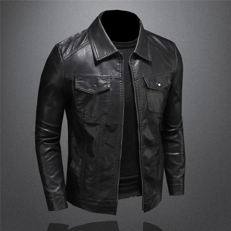 OBSIDIEN Veste en Cuir