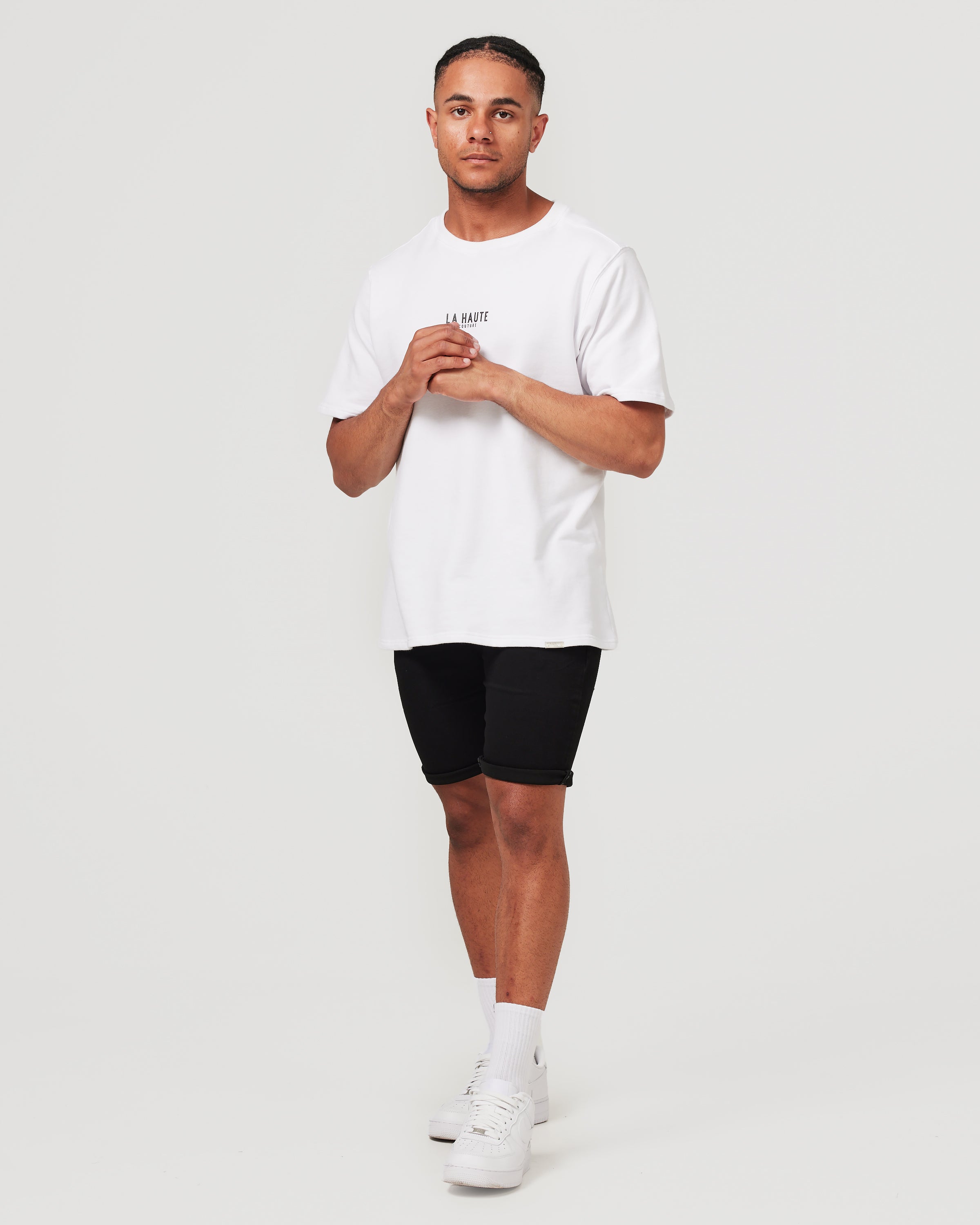 Shorts en denim noir profond — un style intemporel pour un confort au quotidien