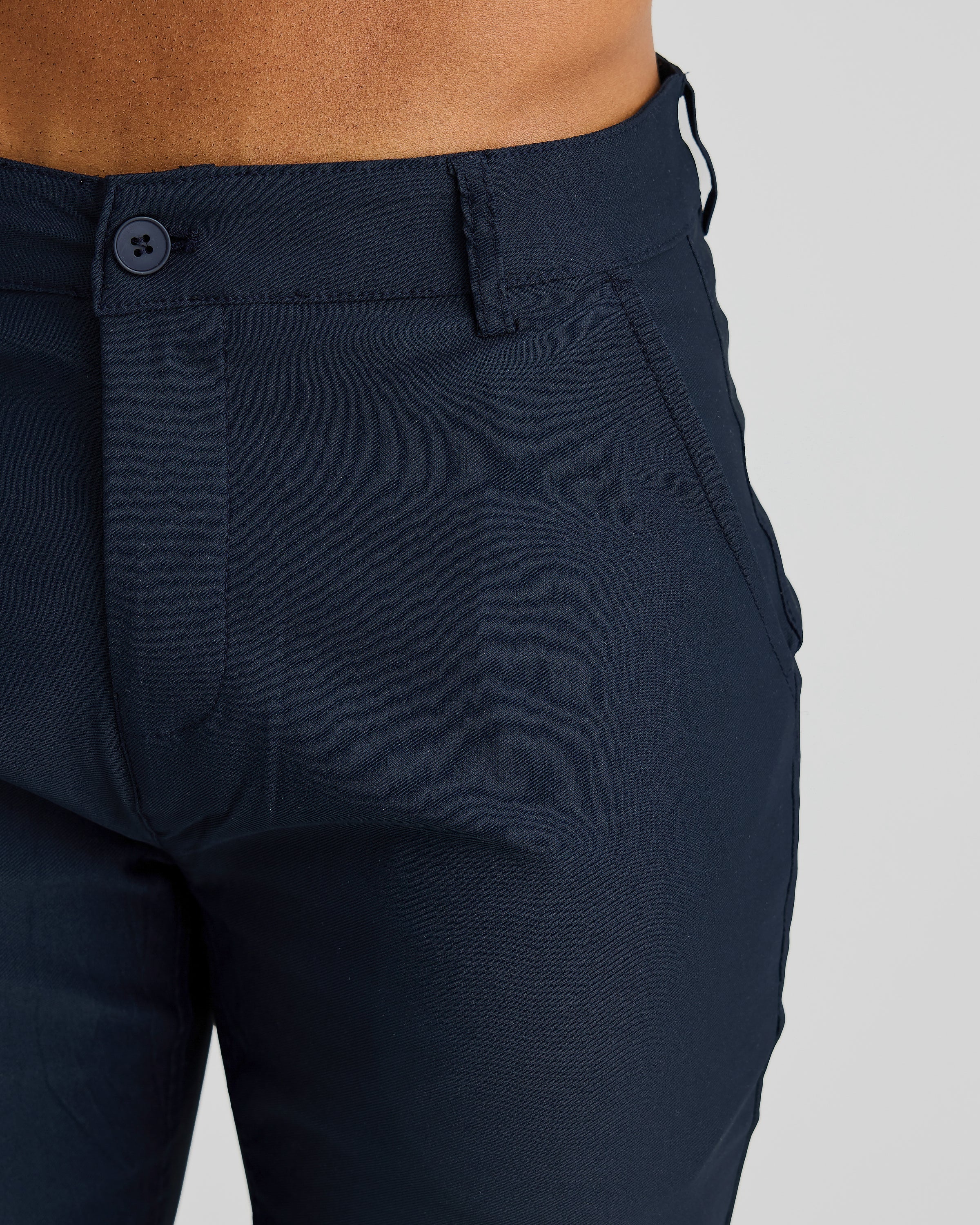 Chinos bleu marine coupe slim