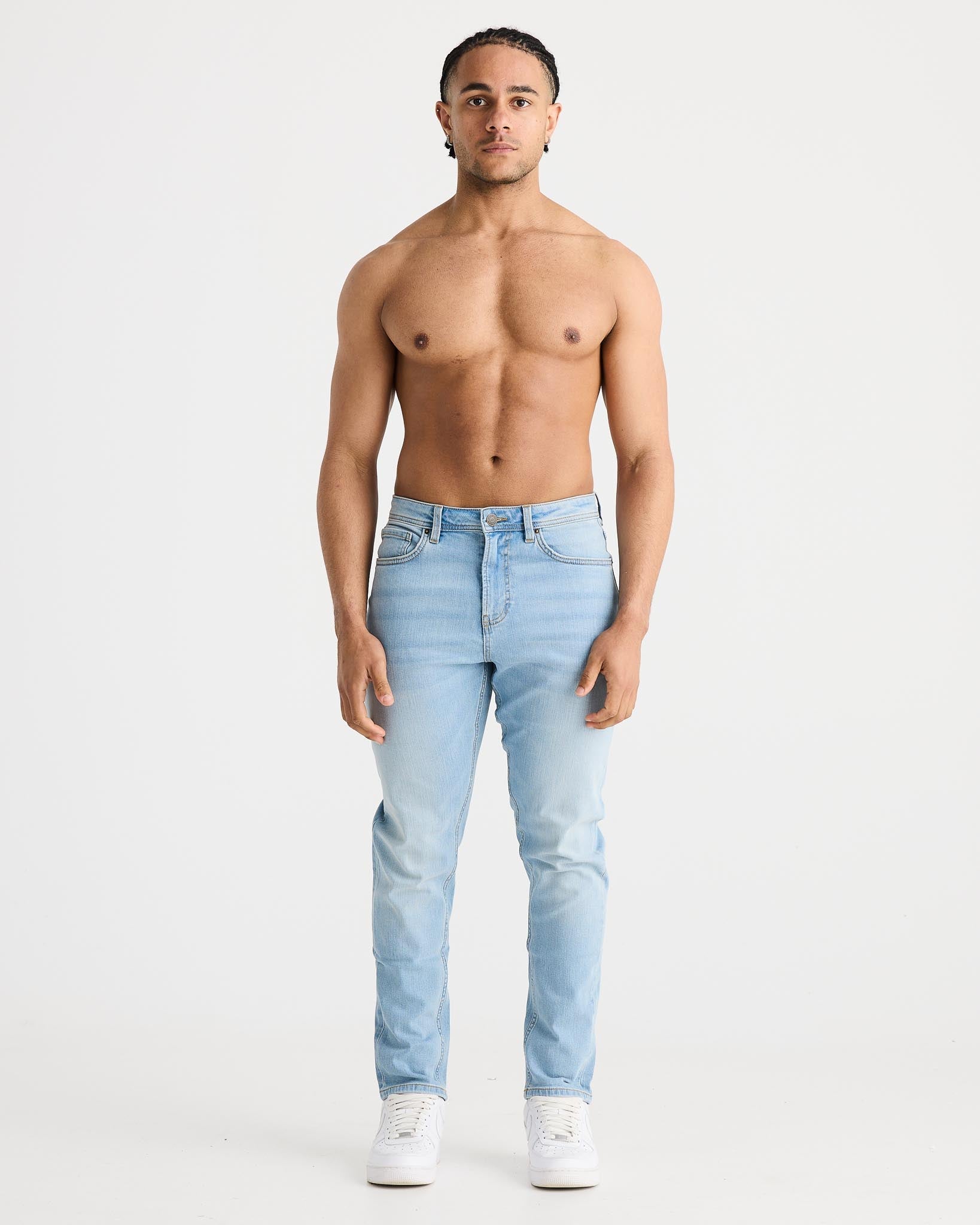 Jeans slim bleu clair - Denim élégant et moderne pour un usage quotidien