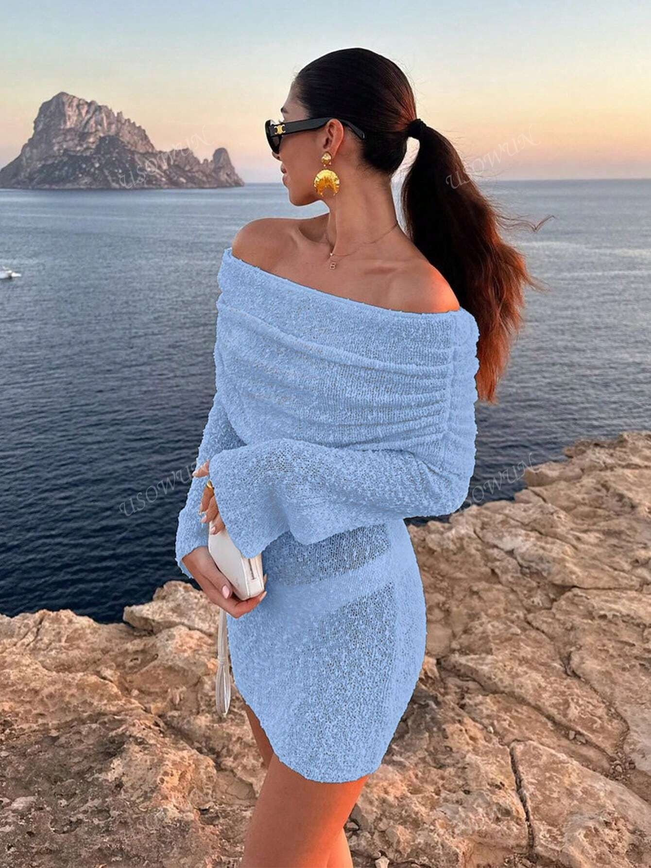 Robe Courte Océan Muse