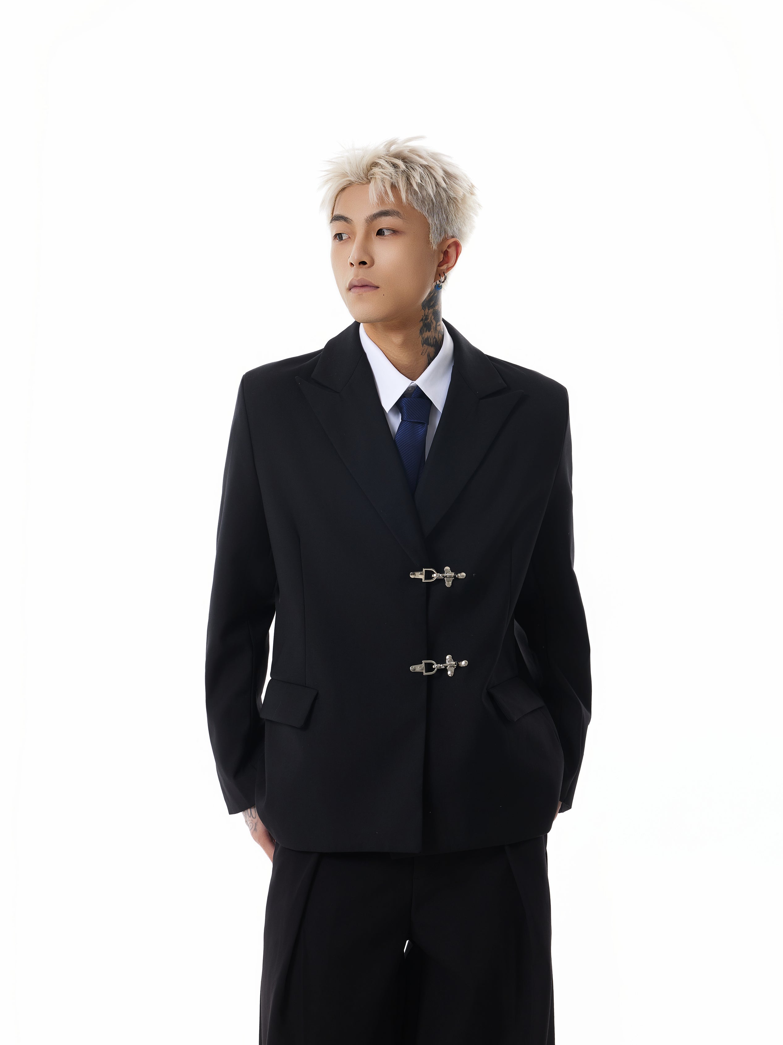 Blazer oversize ELRON à boucle de pompier