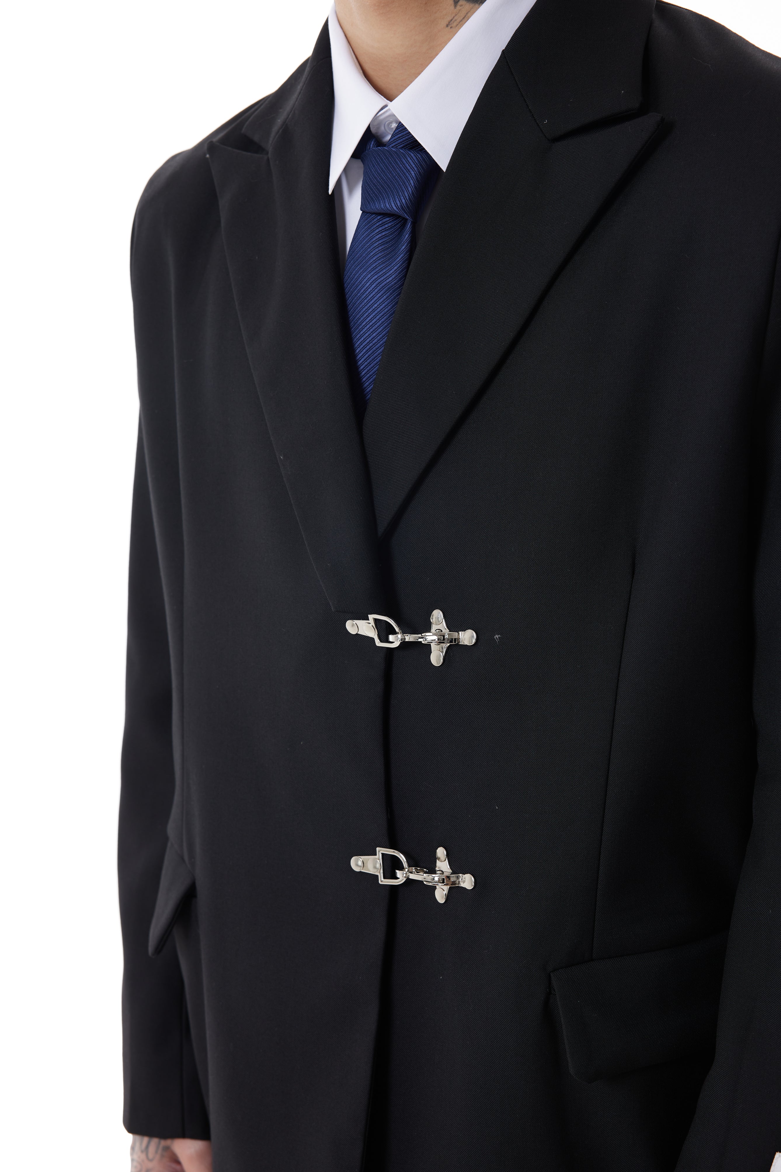 Blazer oversize ELRON à boucle de pompier