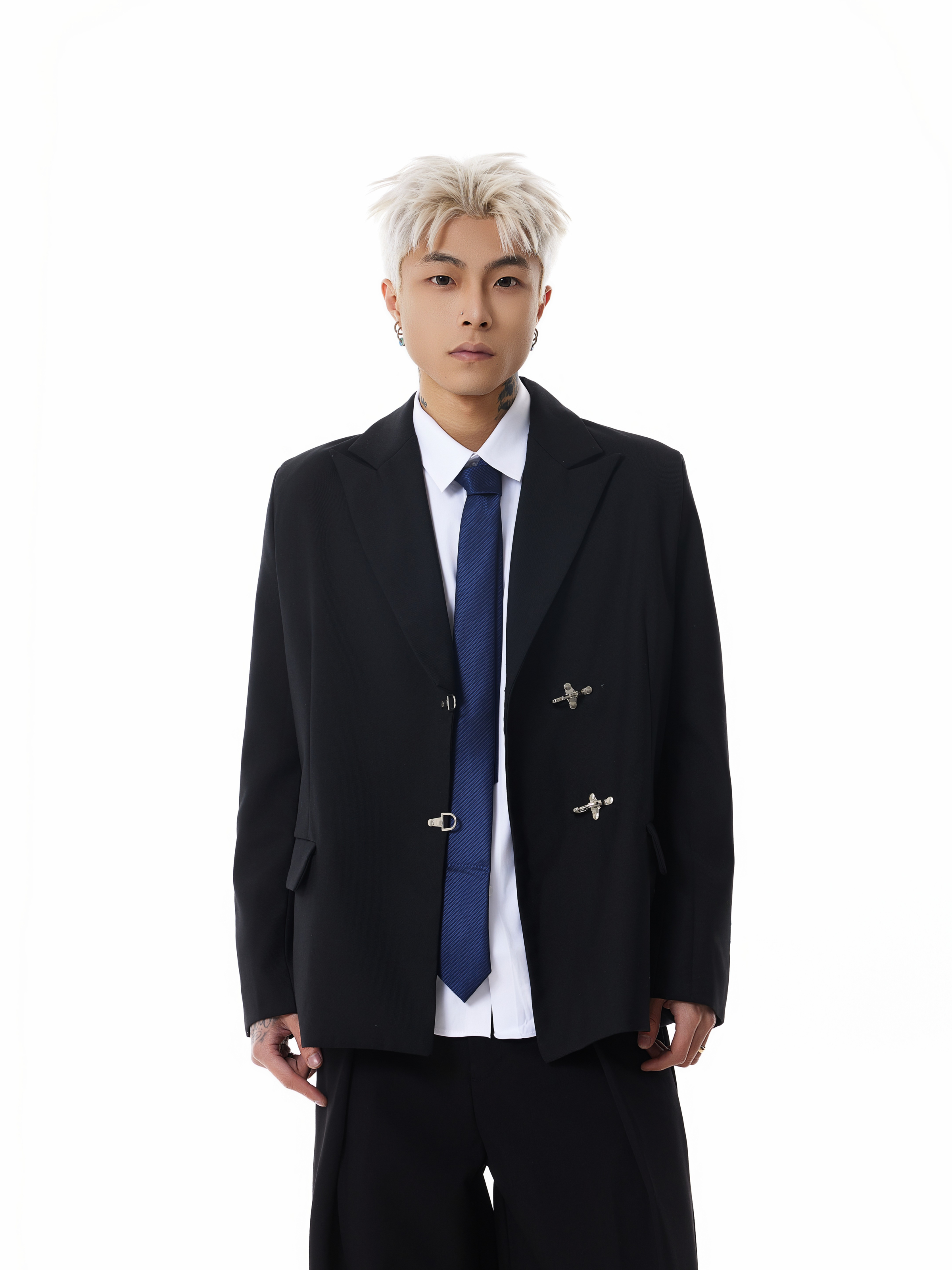 Blazer oversize ELRON à boucle de pompier