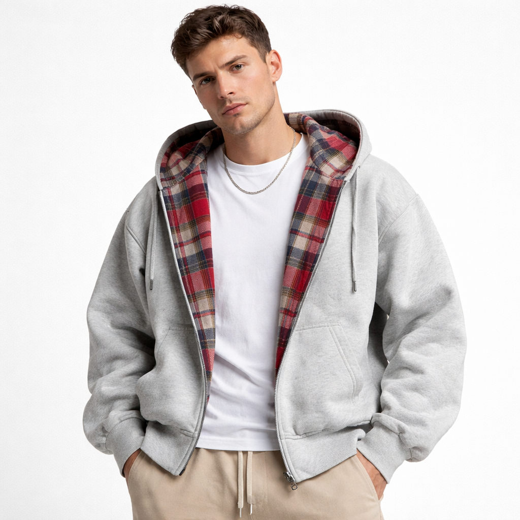 Sweat à capuche ZYNK double face