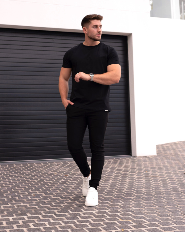 Jeans noirs en spray - Denim élégant et sans effort en quelques secondes