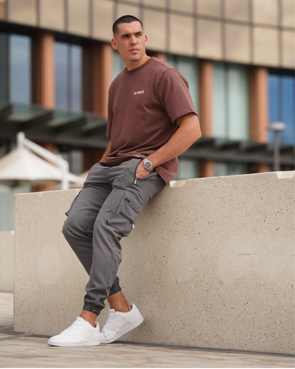 Pantalon cargo charbon - Version 2 : confort et utilité améliorés