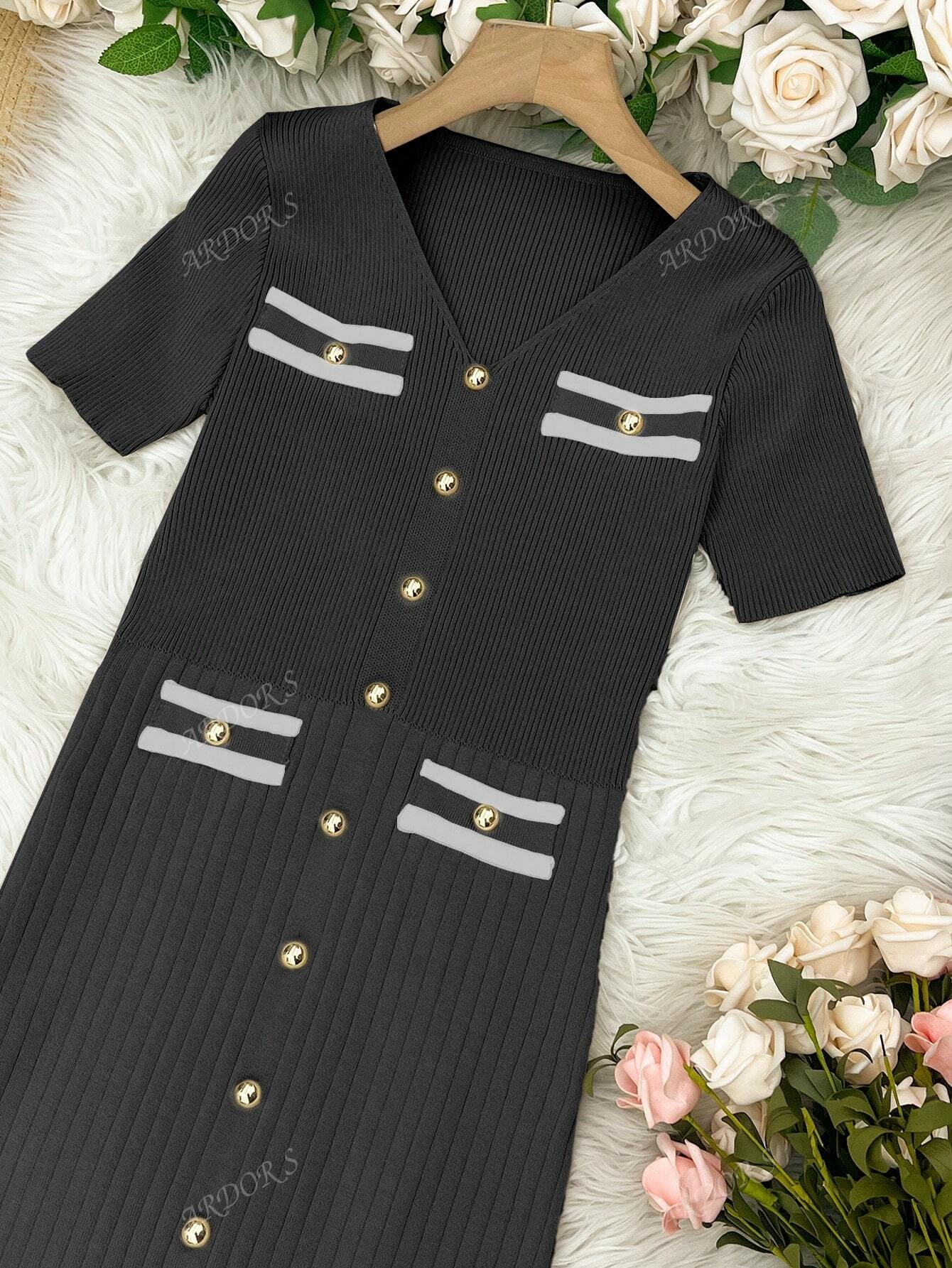 Robe Élégante en Maille VELINE