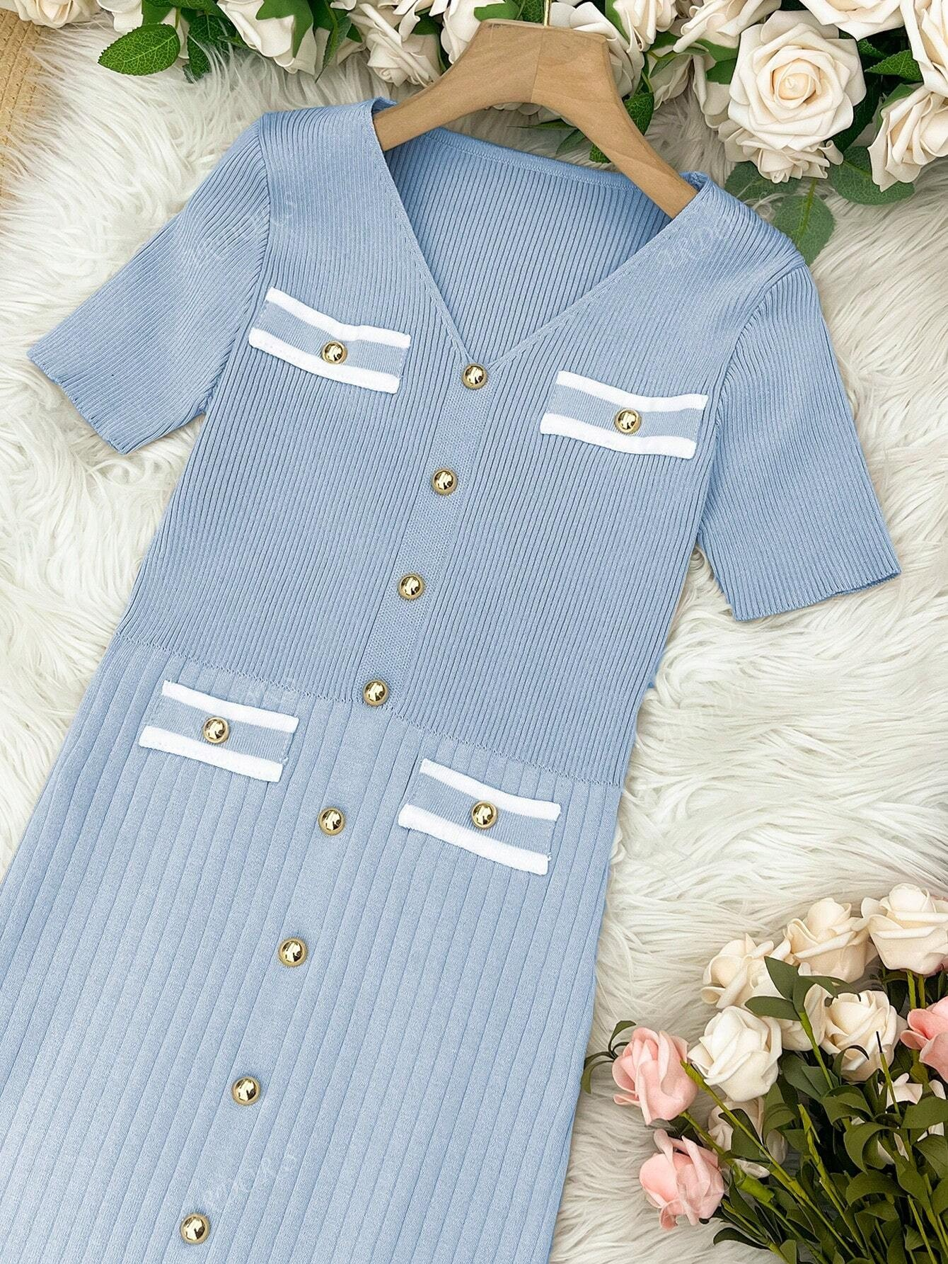 Robe Élégante en Maille VELINE