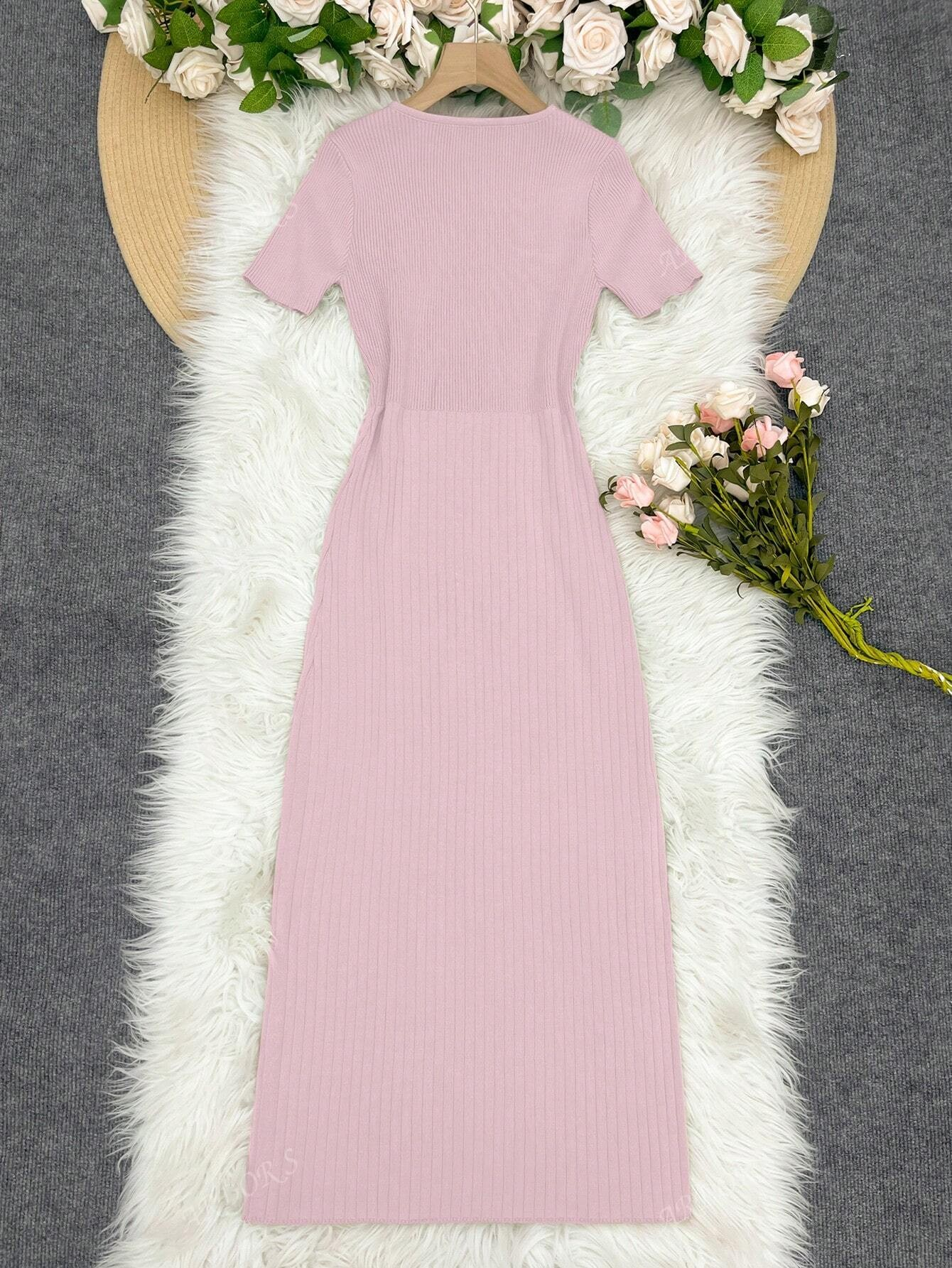 Robe Élégante en Maille VELINE