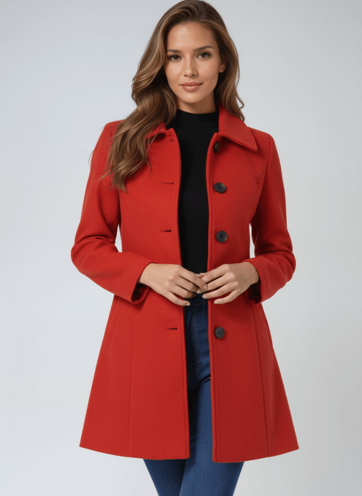 Manteau d’hiver femme ALVÉA élégant