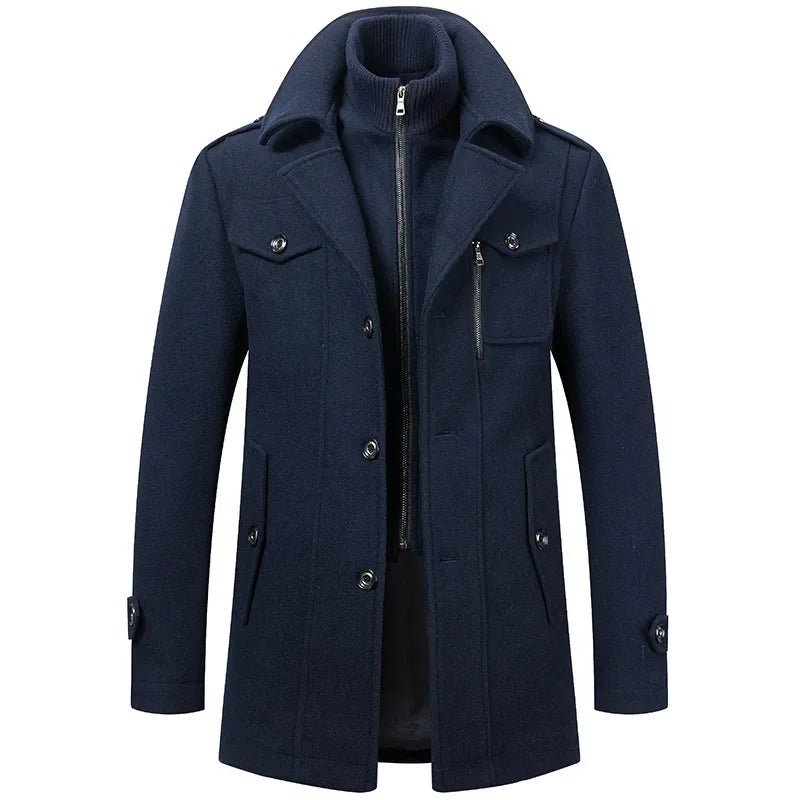 CAVREL Manteau Double-Couche