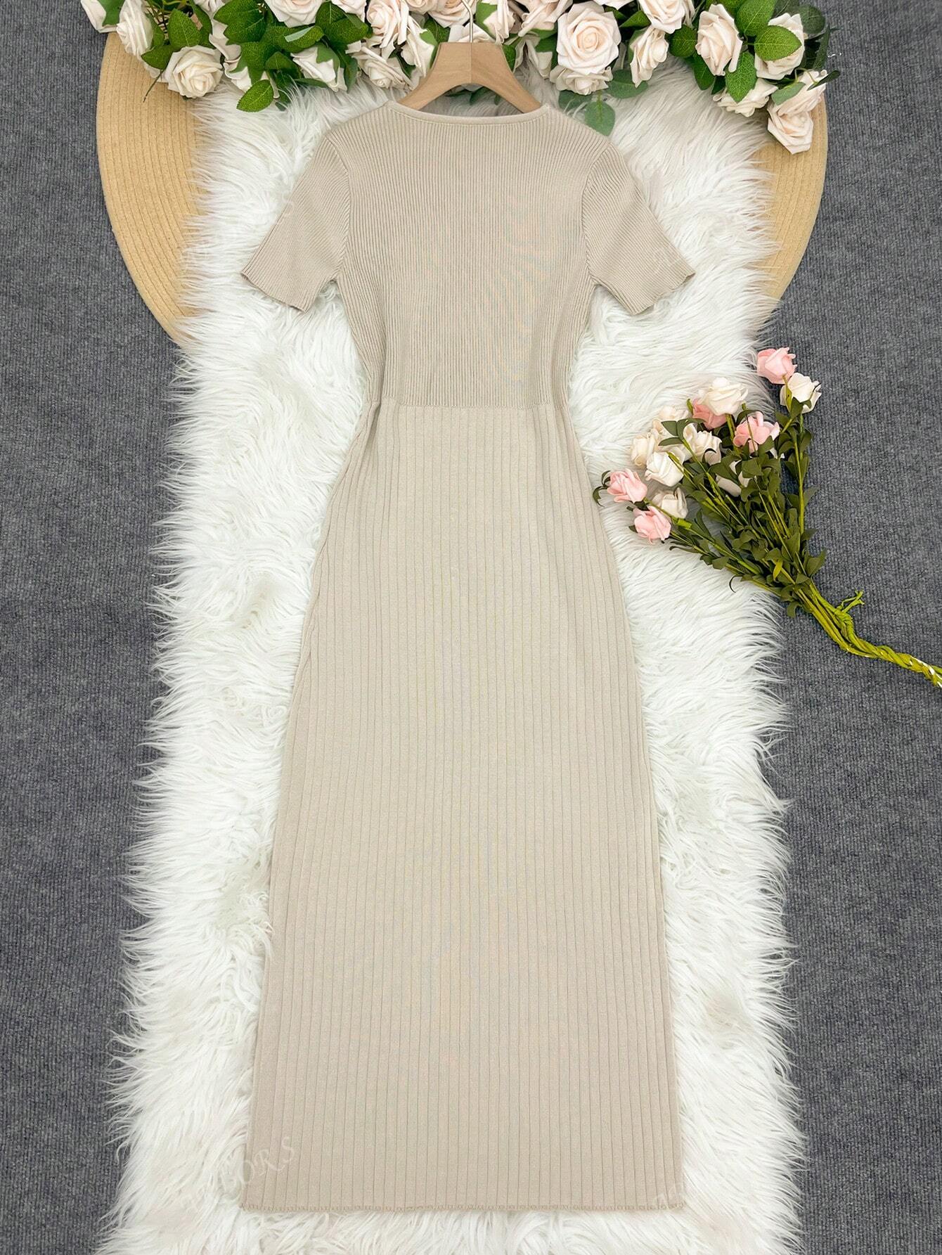 Robe Élégante en Maille VELINE