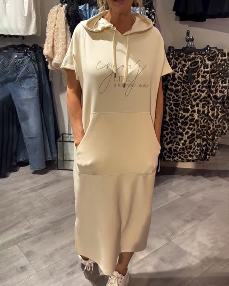 ENJOY Robe à capuche oversize