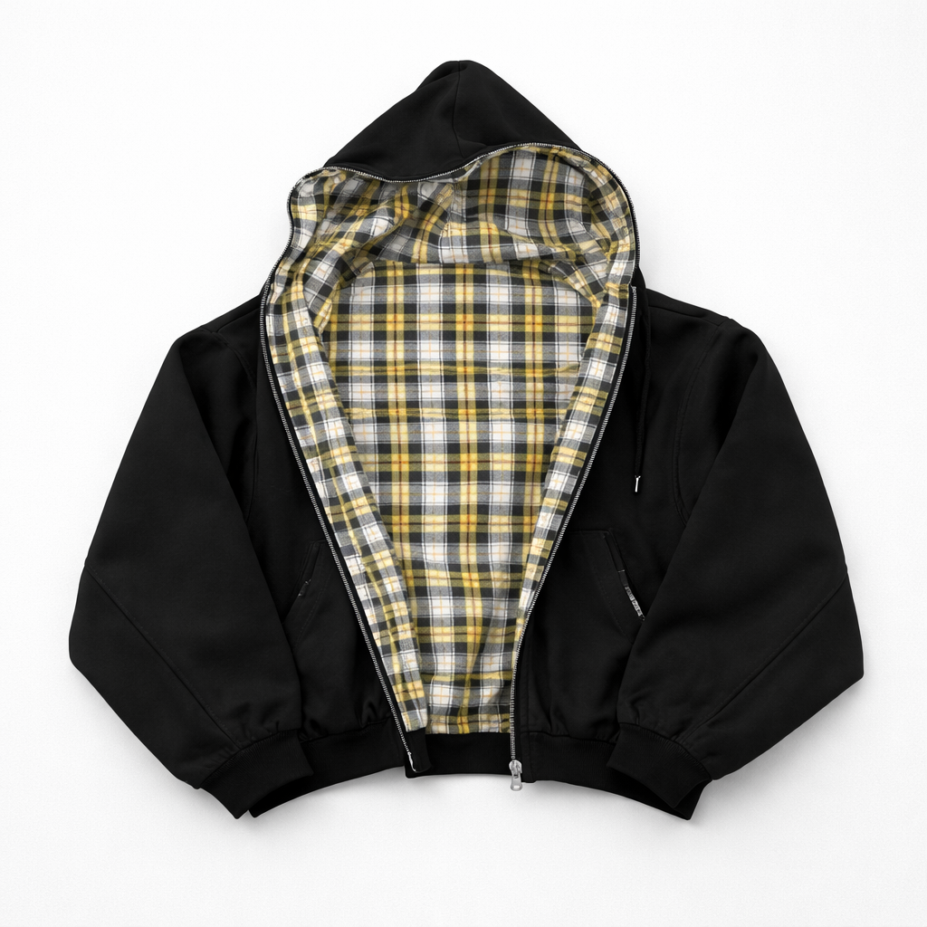 Sweat à capuche ZYNK double face