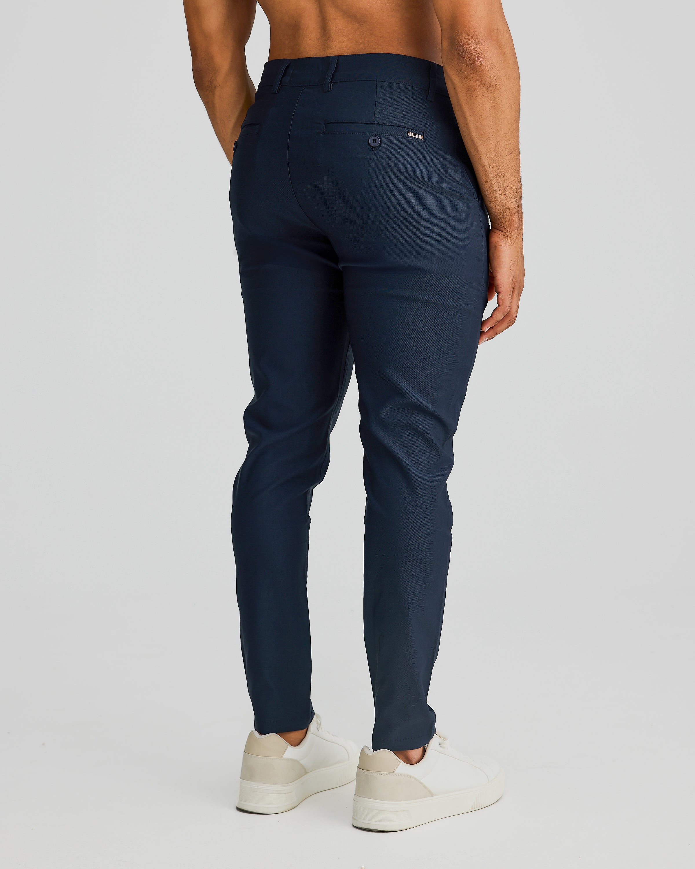 Chinos bleu marine coupe slim