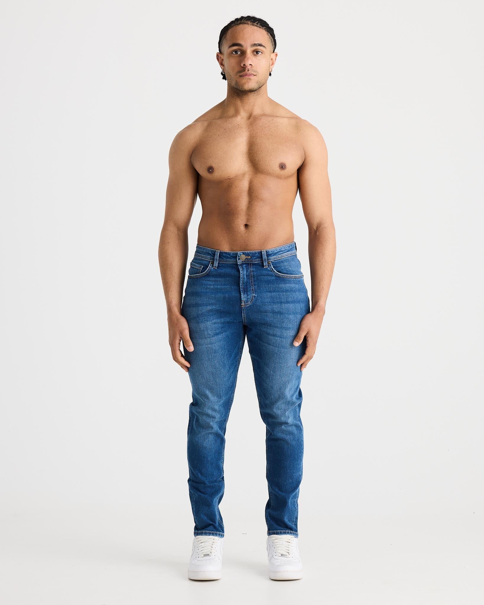 Jean slim bleu foncé – Denim élégant et moderne pour un usage quotidien