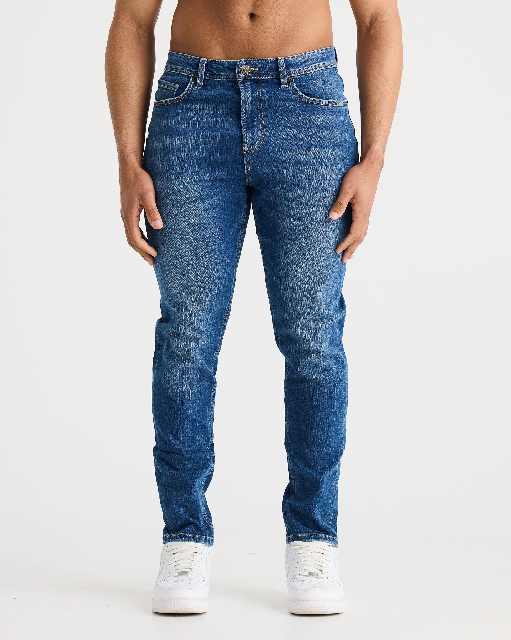 Jean slim bleu foncé – Denim élégant et moderne pour un usage quotidien