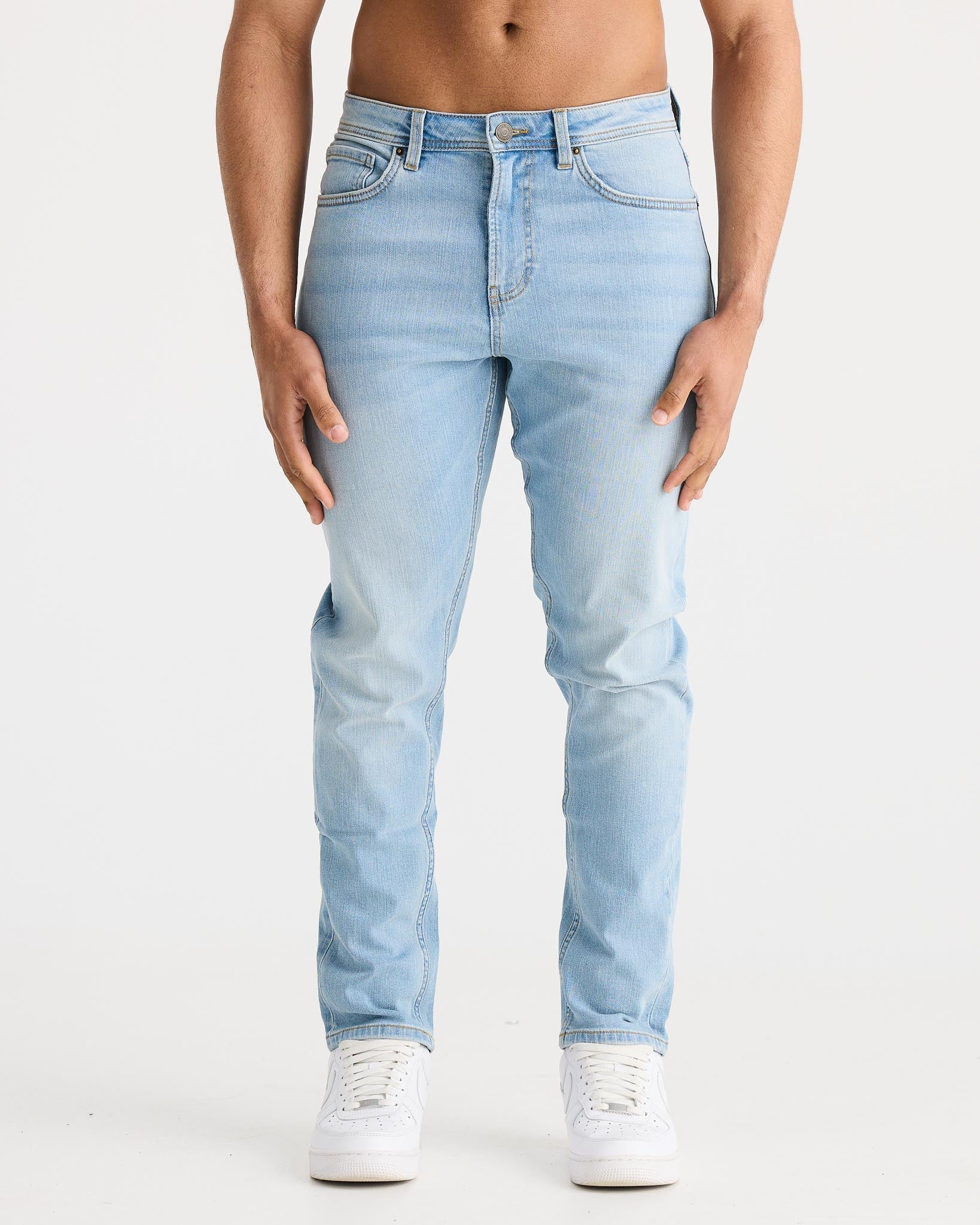 Jeans slim bleu clair - Denim élégant et moderne pour un usage quotidien