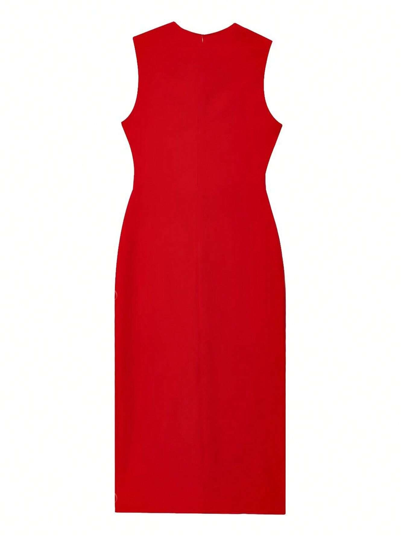 Robe Midi MIRELLA avec Ceinture et Boutons