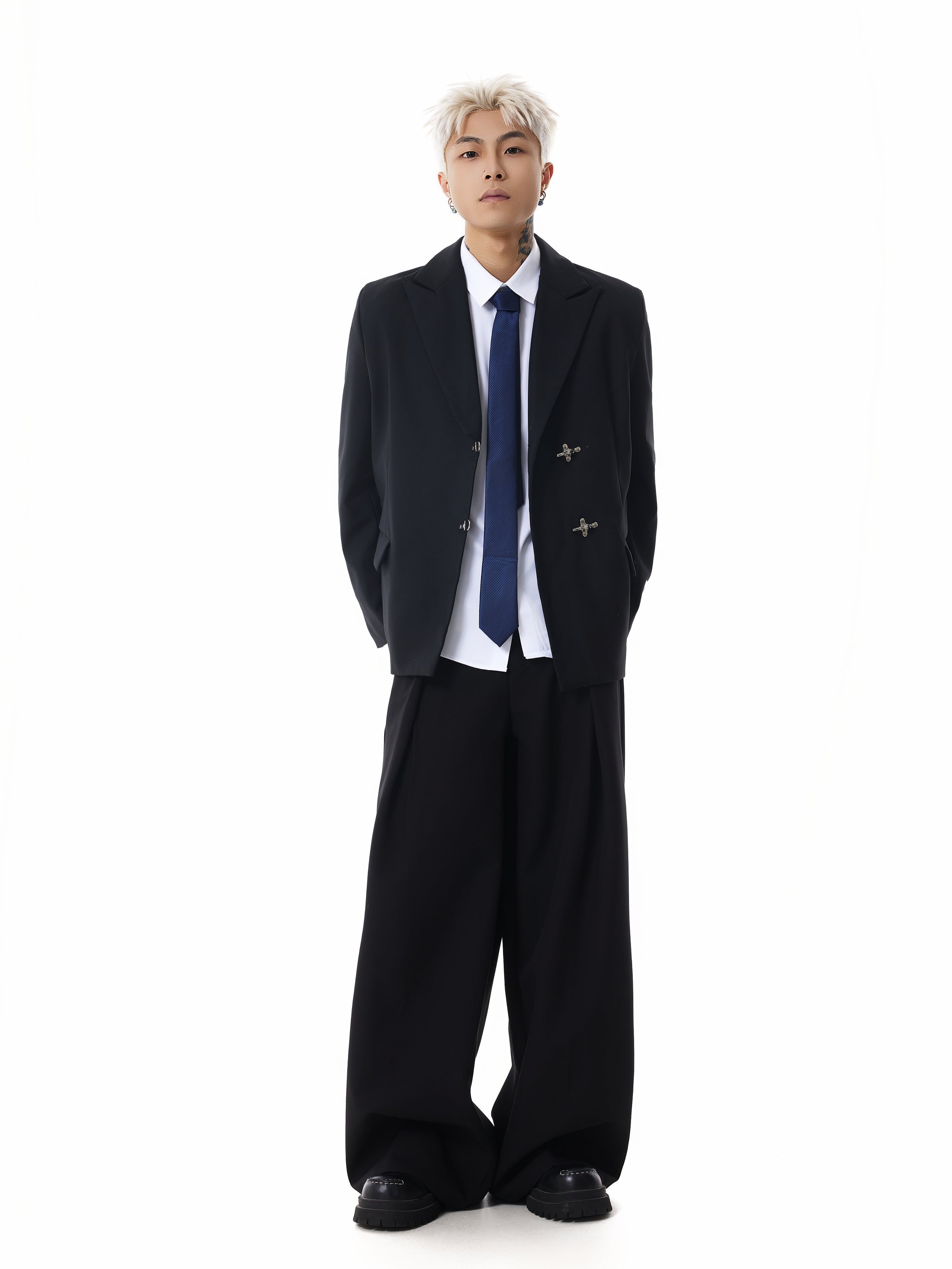 Blazer oversize ELRON à boucle de pompier