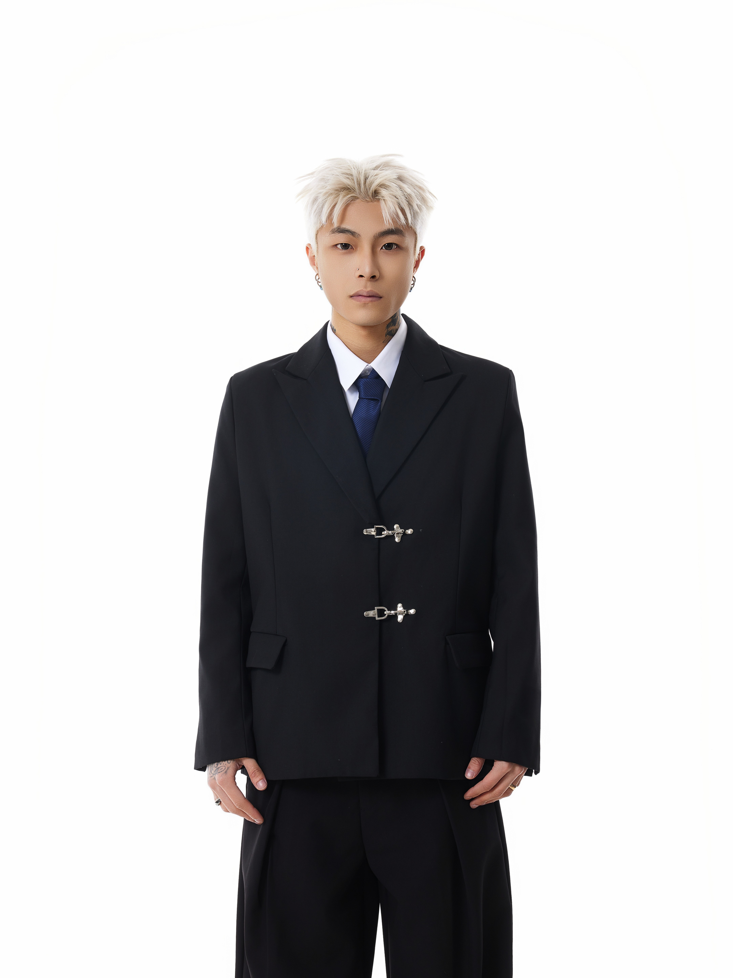 Blazer oversize ELRON à boucle de pompier