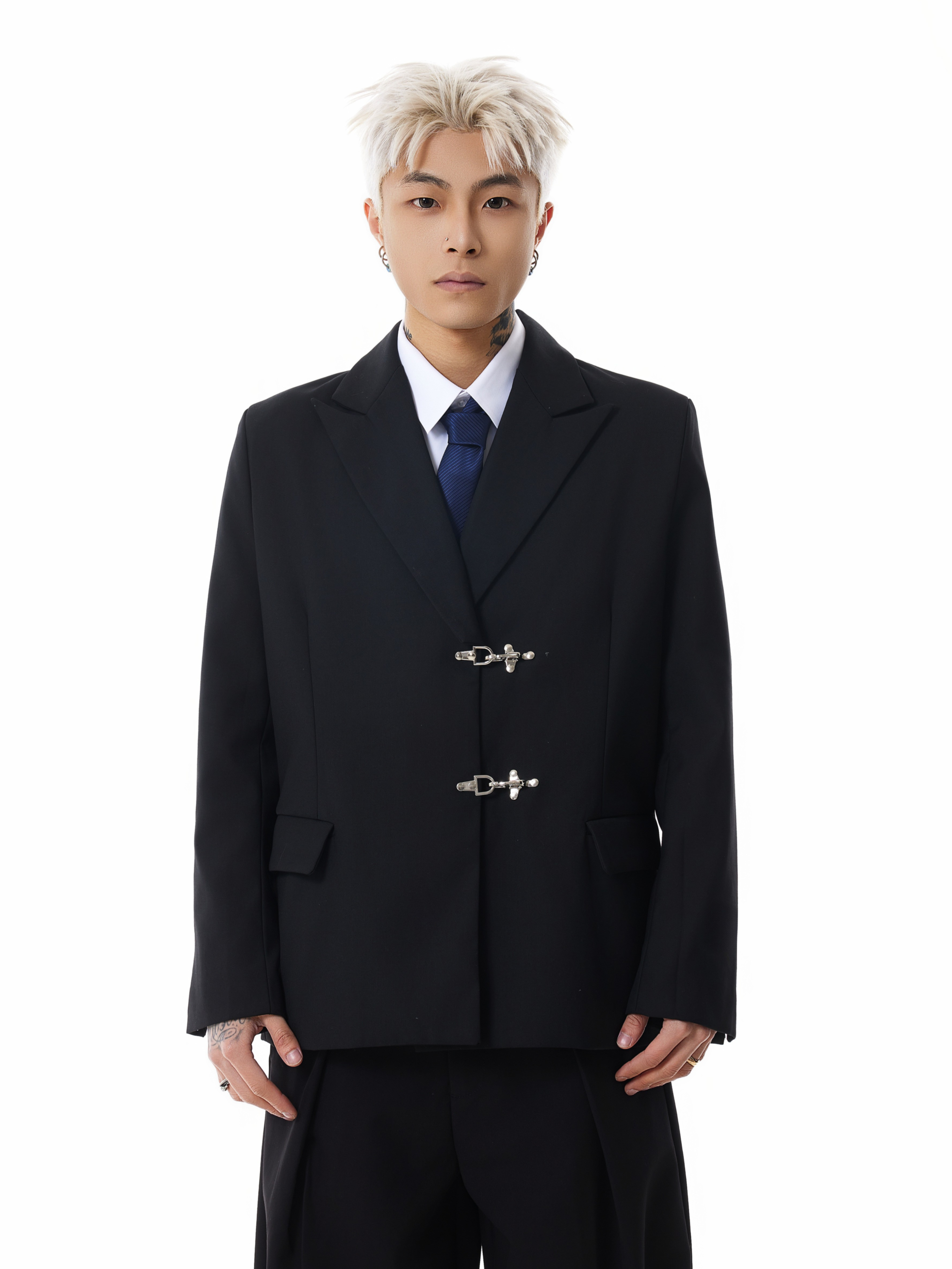 Blazer oversize ELRON à boucle de pompier