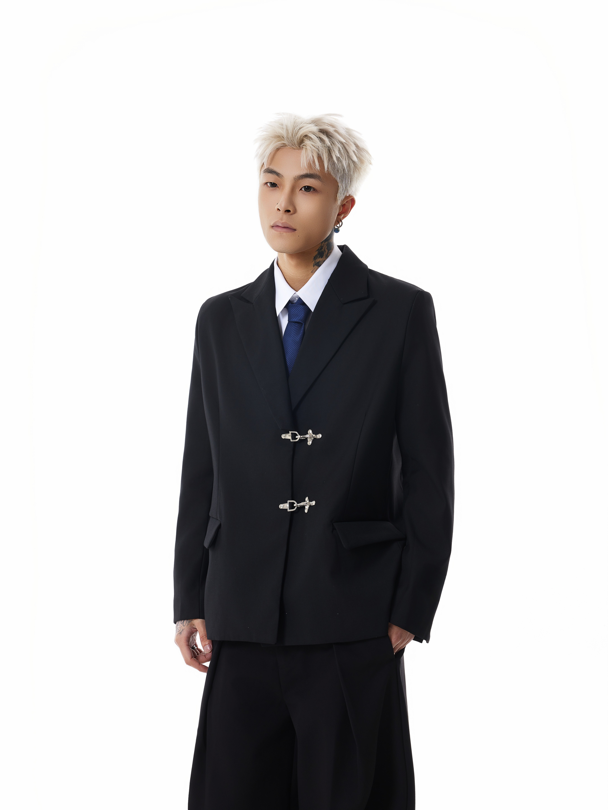 Blazer oversize ELRON à boucle de pompier