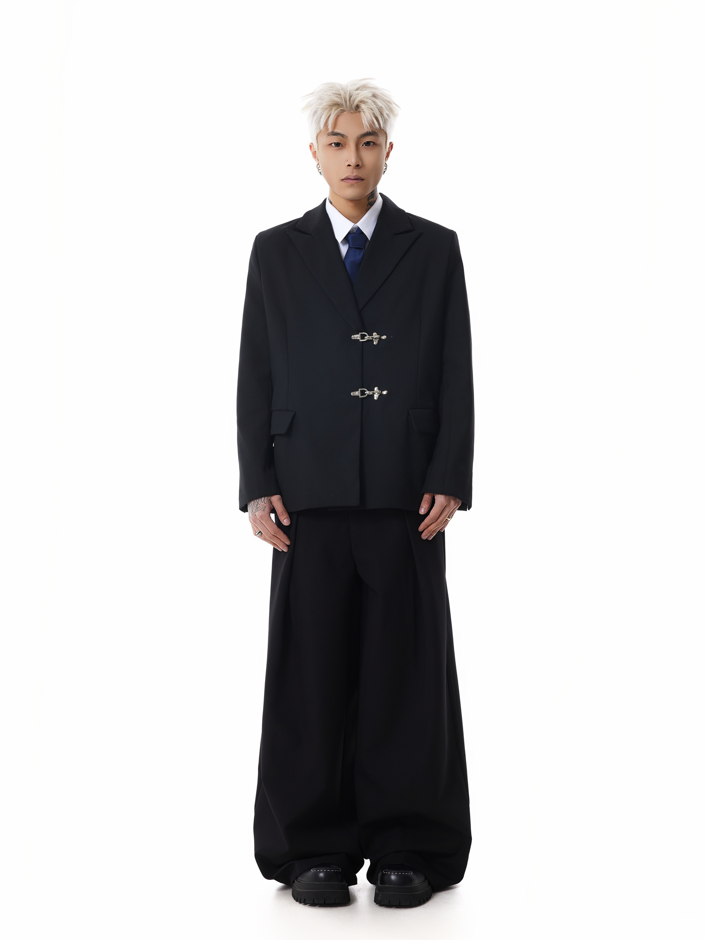 Blazer oversize ELRON à boucle de pompier