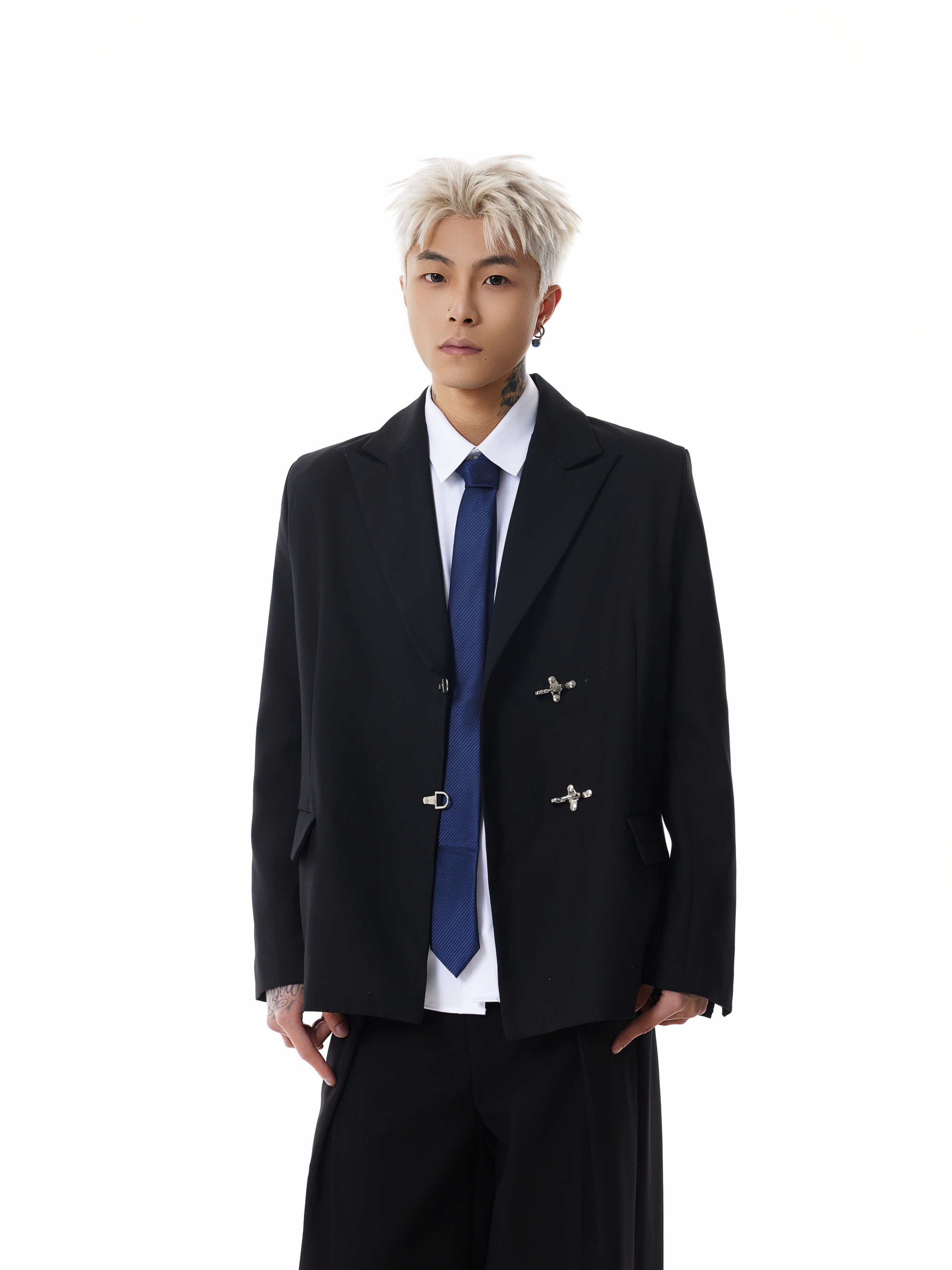 Blazer oversize ELRON à boucle de pompier