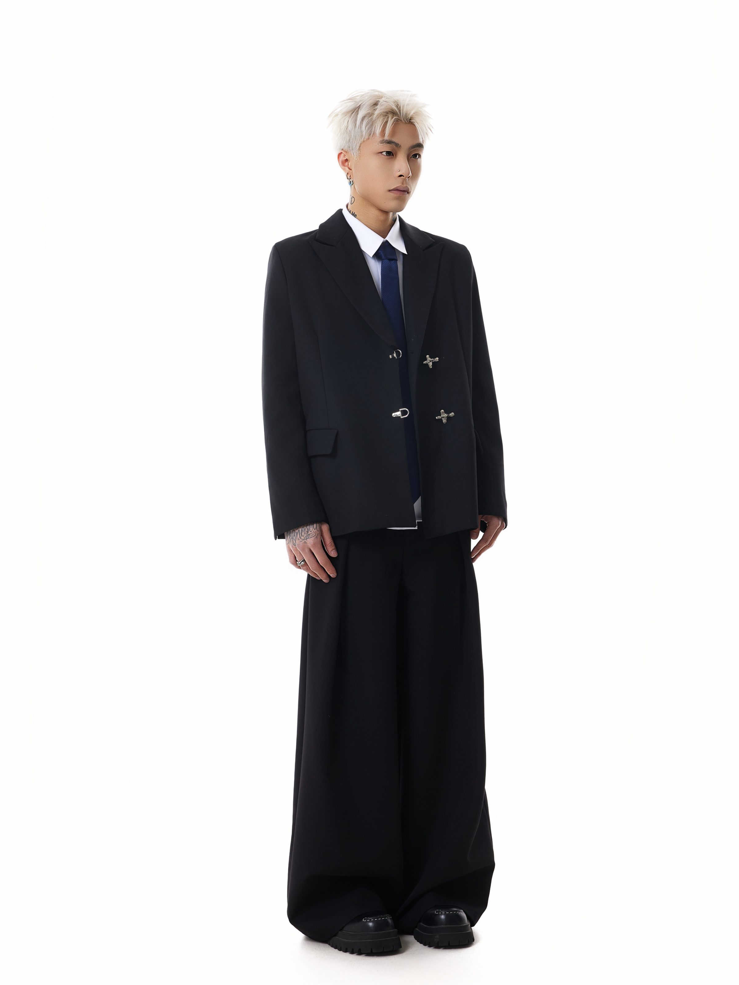 Blazer oversize ELRON à boucle de pompier