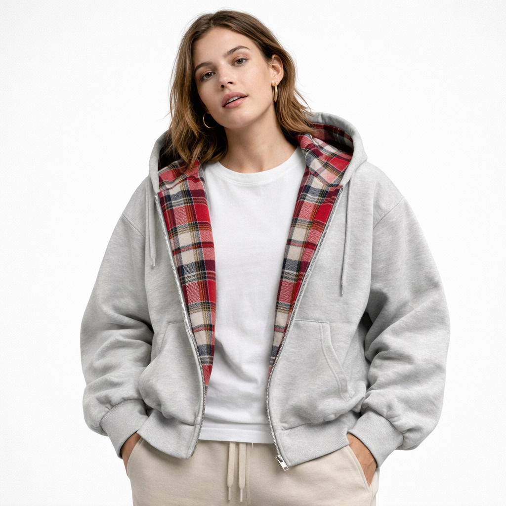 Sweat à capuche ZYNK double face