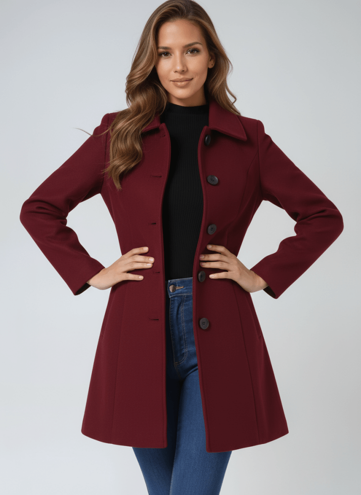 Manteau d’hiver femme ALVÉA élégant