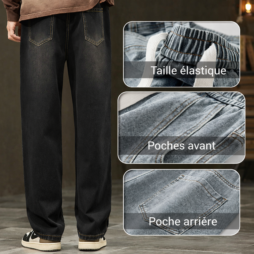 Jean à jambes larges VEXON