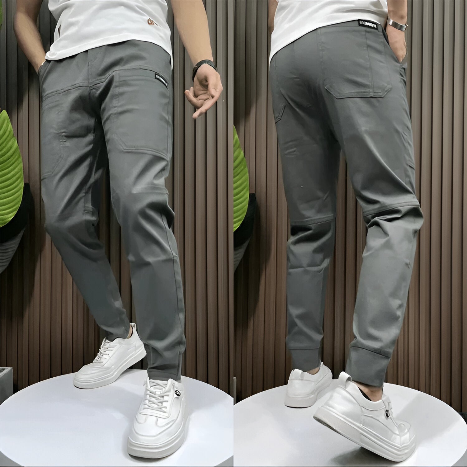 AXEL FLEX Pantalon Cargo Premium