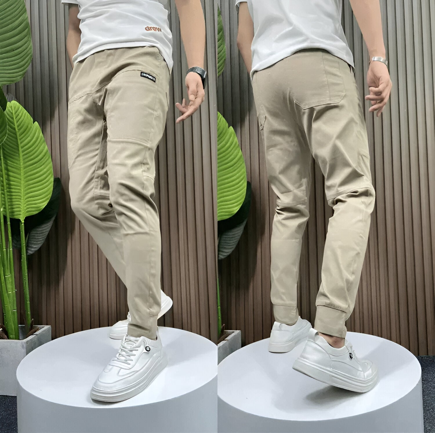 AXEL FLEX Pantalon Cargo Premium