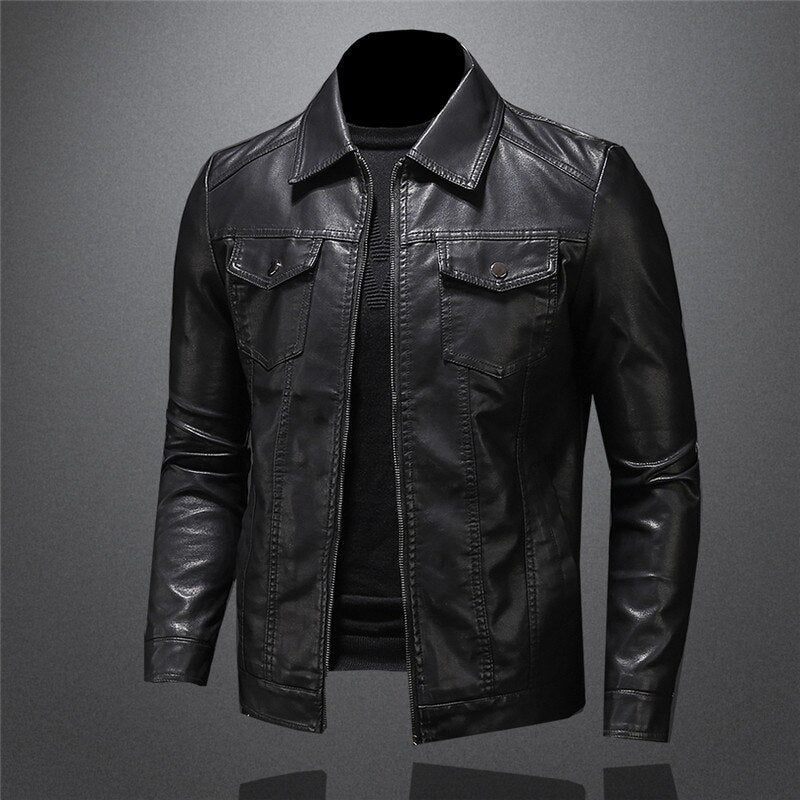OBSIDIEN Veste en Cuir